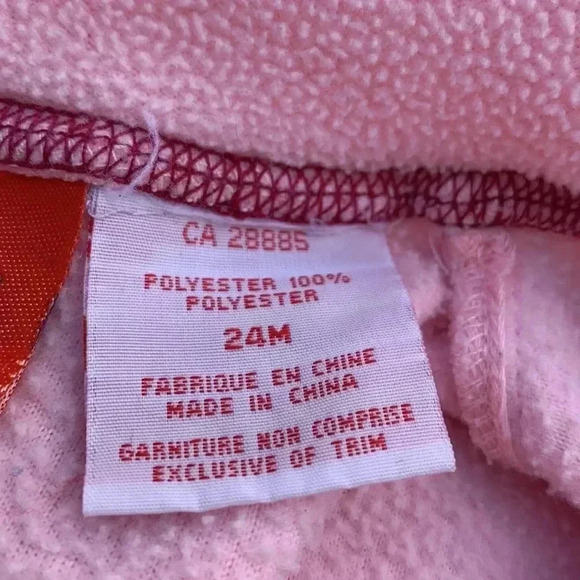 Five for 25 Ragscals light fleece zip up jacket with embroidery - Picture 9 of 9